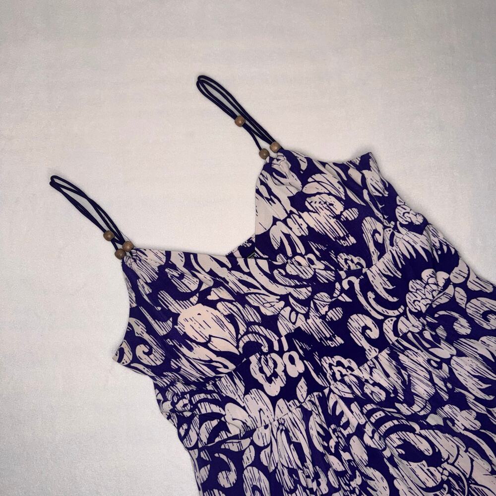 Purple White American Living 4 Maxi Dress - Picture 9 of 9